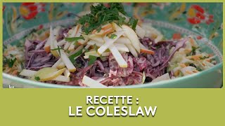 Le coleslaw façon Julie  Les potagers de Julie [upl. by Ariayek]