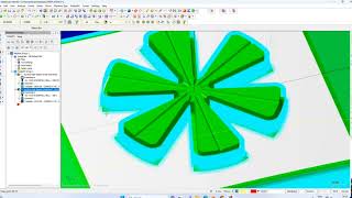 mastercam X5 3dprogram rough pocket surface high speed tool path mastercam [upl. by Llenod]