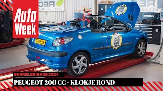 Barrelbrigade 2024  Peugeot 206 CC  Klokje Rond [upl. by Elkraps]