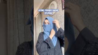 30 seconds niqab tutorial  super easy niqabi shorts niqabstyle [upl. by Nnayar843]