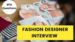 Fashion Designer Job Interview Questions And Answers 💼 [upl. by Boru620]