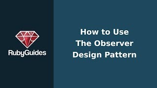 How to Use The Observer Design Pattern [upl. by Epperson]