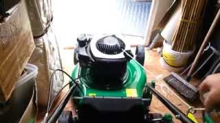 Gardenline GPMX246l lawnmower with Briggs amp Stratton 575ex engine [upl. by Akimrehs]