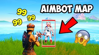 this fortnite map gives you aimbot 😳 [upl. by Tayyebeb]