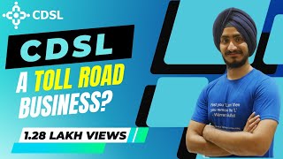 CDSL Business Analysis A Toll Road Business  How CDSL makes money 🤑  CDSL vs NSDL  SOIC [upl. by Ontine]