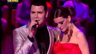 Jelena Kostov i Petar Mitic  Nemoj da me molis  Grand Show  TV Pink 2012 [upl. by Saunder]