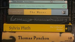 7 Favorite books from 2023 Pynchon Krasznahorkai Woolf Plath Mann Vesaas Dostoevsky [upl. by Gualtiero151]