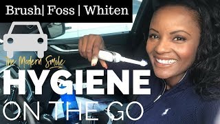 Brush Floss and Whiten Your Teeth in Your Car  Dental Hygiene on the Go [upl. by Trammel175]