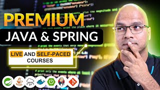 Premium Java and spring boot Courses [upl. by Odlabso31]