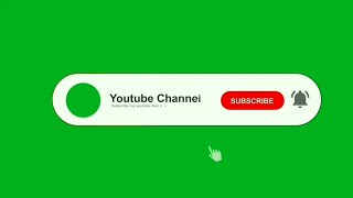 Green Screen Subscribe Button Animation  Top 5 Green Screen Animated Subscrib Button Effect [upl. by Weisbrodt]