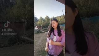 kanimi Dzongkha song  one of my first tiktok dance 💃💕 dance shorts bhutan simple trying fyp [upl. by Olia]