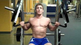 How To Incline Chest Press Hammer Strength [upl. by Andaira]