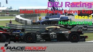 RaceRoom  Ixion SimRacing Funny Cup  Race 2  Hungaroring [upl. by Aifas]