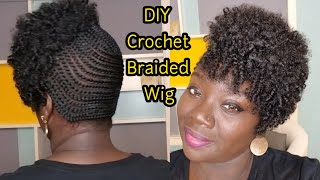 Crochet Braided Wig Using The Bald Cap Method [upl. by Roede]