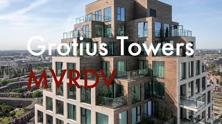 Grotius Towers  MVRDV  4K [upl. by Asiak]