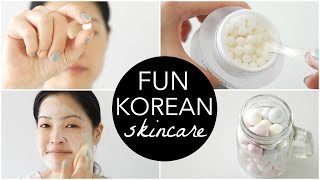 SKINTERTAINMENT Fun Korean Skincare Products [upl. by Ahseeyt602]