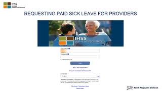 Requesting Paid Sick Leave for Providers [upl. by Ditmore49]