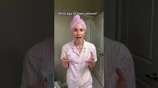 What age to start retinoid dermatologist DrDrayzday [upl. by Arul]