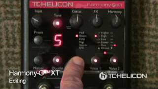 TC Helicon Voicetone HarmonyG XT Tutorial 3  UniqueSquaredcom [upl. by Jecoa]