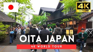 YUFUIN 2024  Japan walk Oita Yufuin Spring Walking Tour April 2024【4K HDR】 [upl. by Aninnaig]