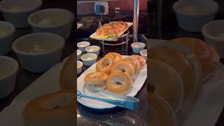 Royal Caribbean Jewel of the Seas Crown Lounge Breakfast [upl. by Bowerman]