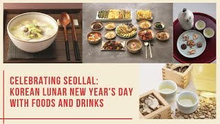 Korean Food Live  Celebrating Seollal Korean Lunar New Years Day with foods and drinks [upl. by Meletius]