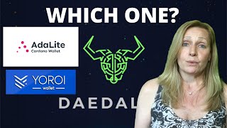 Comparing Daedalus Yoroi amp Adalite Wallets  Which One Should You Choose [upl. by Wareing]