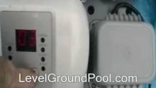 How To Program the Intex Saltwater Pool Chlorine Generator [upl. by Anaer249]