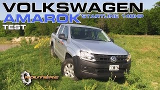 Volkswagen Amarok Startline 20  140 HP Test  Routière [upl. by Nevsa]