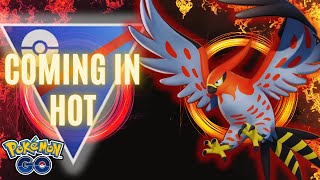 Talonflame Comes in HOT greatleague pokemongo gobattleleague pvp gbl [upl. by Tareyn]