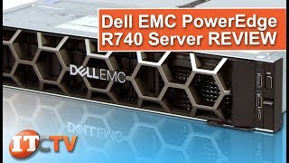 REVIEW Dell EMC PowerEdge R740 Server  IT Creations [upl. by Nylorac]