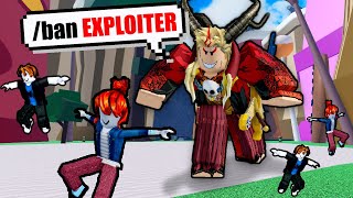 24 Hours of Banning EXPLOITERS in Blox Fruits [upl. by Letsou]