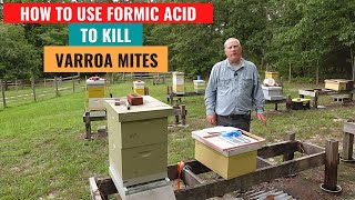 How to Use Formic Acid to Kill Varroa Mites [upl. by Sivrup]