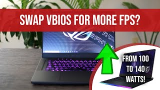 Increase Your Laptop GPU Wattage With a vBIOS Flash  Asus Zephyrus G15 vBIOS Swap [upl. by Mikey177]