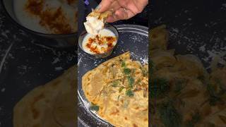 Onion paratha😋onionparatha foodie recipe youtubeshorts shorts ❤️ [upl. by Nahej289]