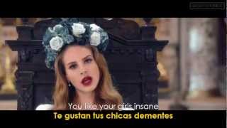 Lana Del Rey  Born To Die Lyrics Sub SpanishEspañol HD Official Video ✔ [upl. by Lhadnek]