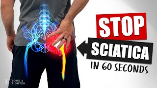 Eliminate Sciatic Nerve Pain FAST  60Second Sciatica Relief [upl. by Arammahs]