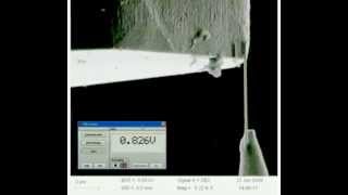 Tensile testing inside the SEMFIB [upl. by Lucchesi]