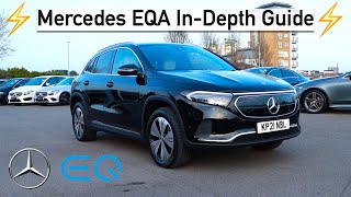 Mercedes EQA 250  In depth Guide amp First Impressions Drive [upl. by Crowley]