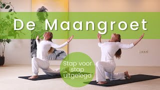 De maangroet  stap voor stap uitgelegd ook voor beginners [upl. by Enajyram393]