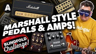 Guess the Real Marshall Amp  Pedals vs Real Amp Blindfold Challenge [upl. by Rie]