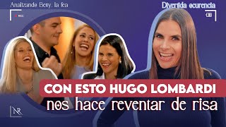 En esta escena de HUGO LOMBARDI ¡Nos reventamos de RISA 😂 😅  Análisis de Betty la fea [upl. by Ynttirb]