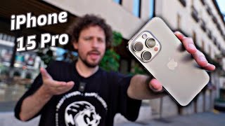 Compré el nuevo iPhone 15 PRO ¿Vale la pena gastar TANTO [upl. by Penrose]