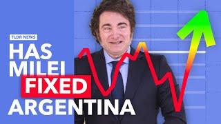 Argentina Exits Recession Have Milei’s Reforms Worked [upl. by Elleinod]