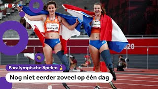 Acht nieuwe Nederlandse medailles op Paralympische Spelen 🏅 [upl. by Yllen821]