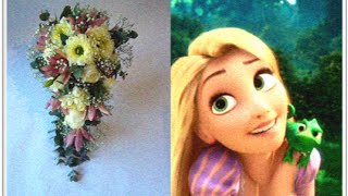 DIY Cascade bouquet based on Tangled [upl. by Fidele]