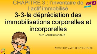 La dépréciation des immobilisations [upl. by Naaitsirhc267]