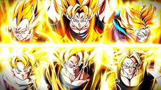 LA PASSION  TEAM SSJ VS BLUE ZONE 1 FILM  DOKKAN BATTLE [upl. by Putscher]