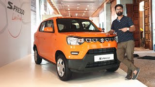 Maruti SPresso Walkaround  Price amp Details [upl. by Eromle]