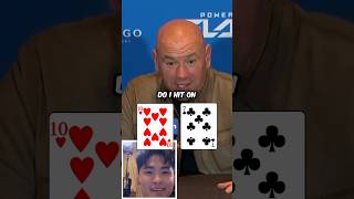 Dana White’s CRAZY 250000 BLACKJACK TOURNAMENT STORY shorts ufc danawhite blackjack [upl. by Alad]